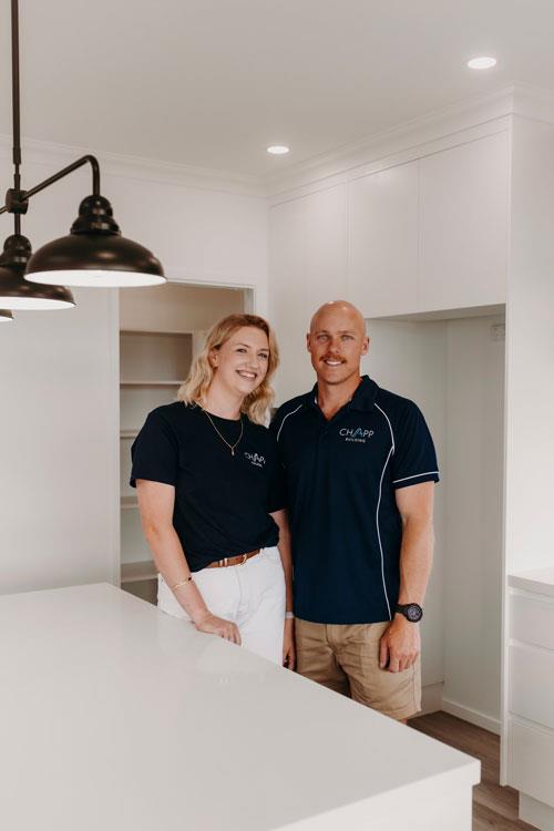 jake and rachael from chapp building